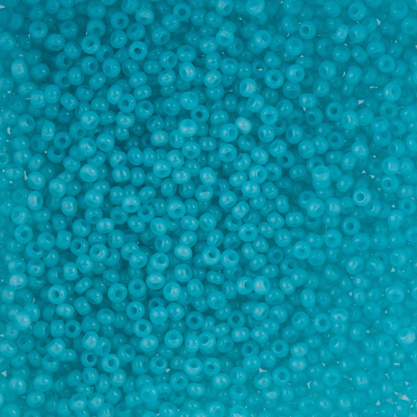 Czech Seed Beads - 10/0 - Alabaster Light Turquoise Solgel (22g)