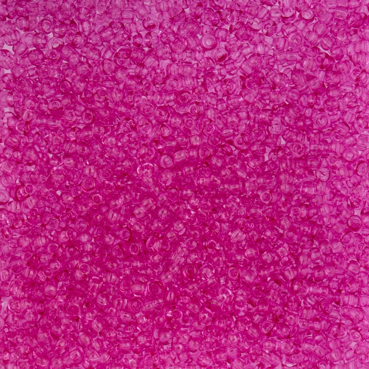 Czech Seed Beads - 10/0 - Crystal Fuchsia Solgel (22g)