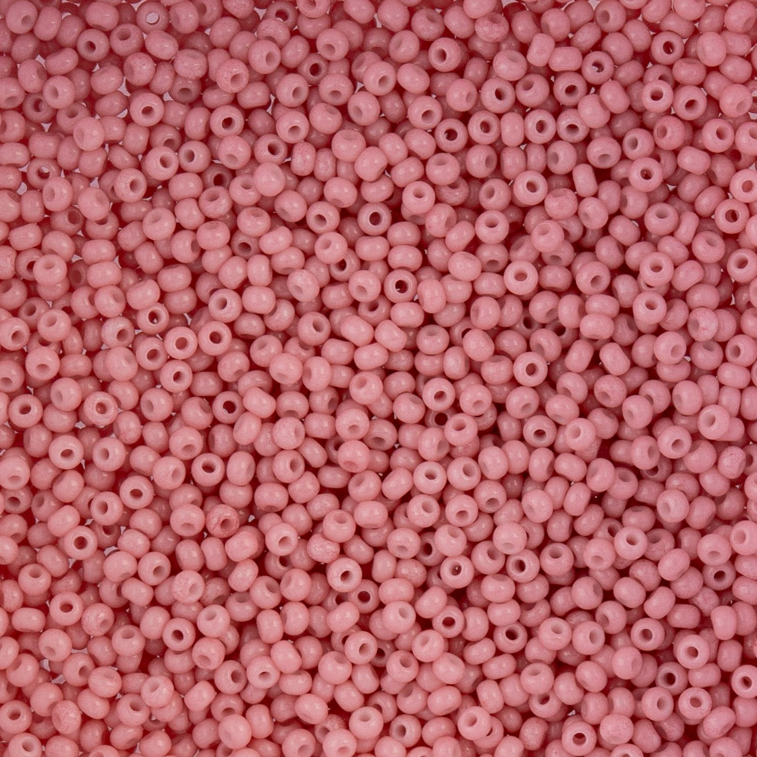 Czech Seed Beads - 10/0 - Chalk Pink Solgel (22g)