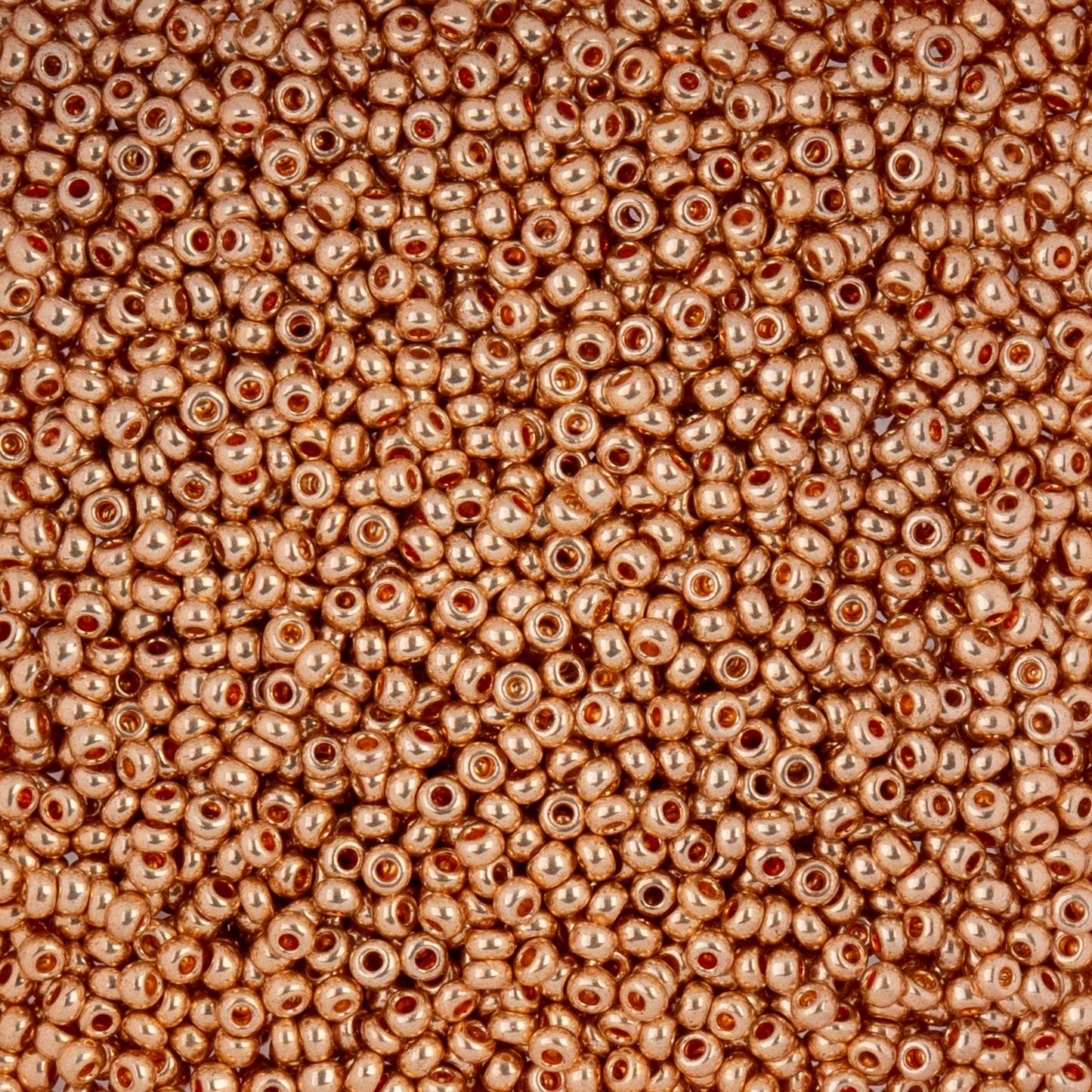 Czech Seed Beads - 10/0 - Metallic Gold Solgel (22g)