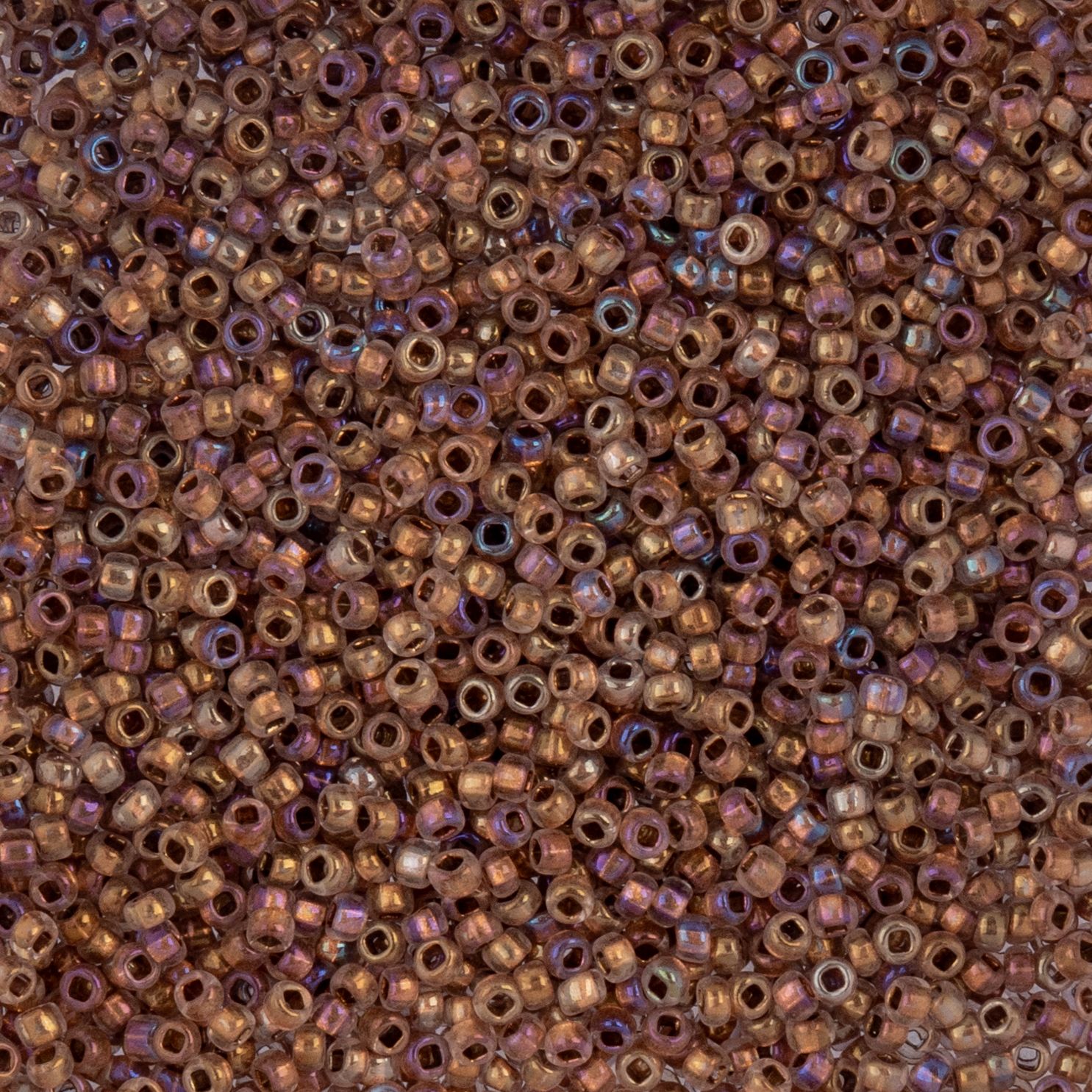 Czech Seed Beads - 10/0 - Dyed Light Pink AB Solgel (22g)
