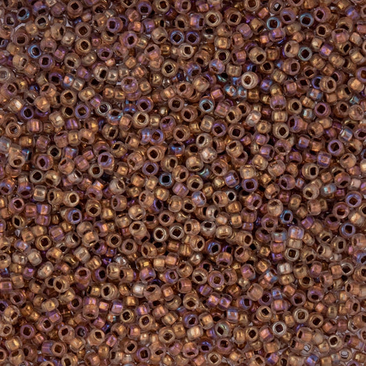 Czech Seed Beads - 10/0 - Dyed Light Pink AB Solgel (22g)