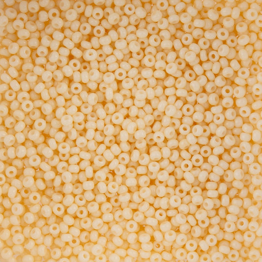 Czech Seed Beads - 10/0 - Bone Solgel (22g)