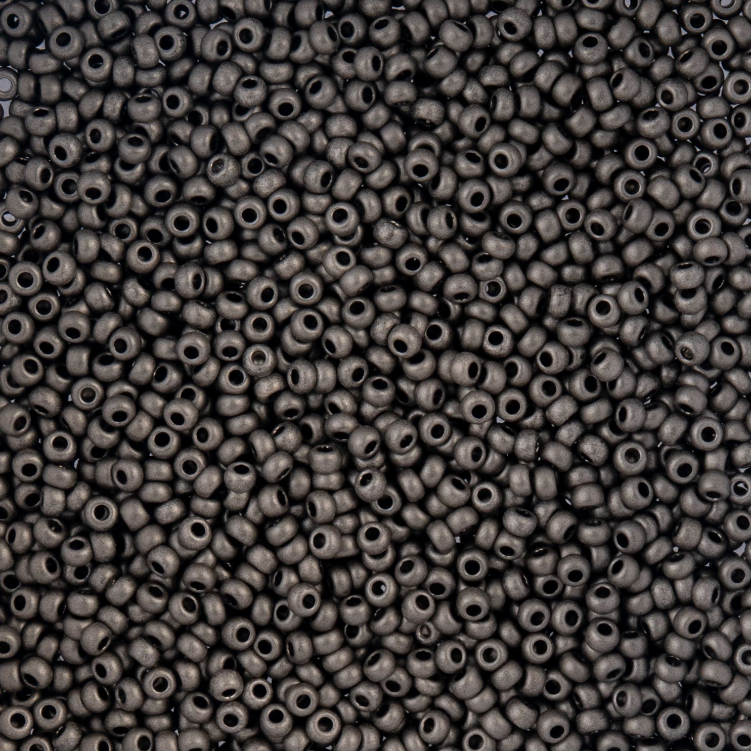 Czech Seed Beads - 10/0 - Metallic Brown Matte Terra Color (22g)