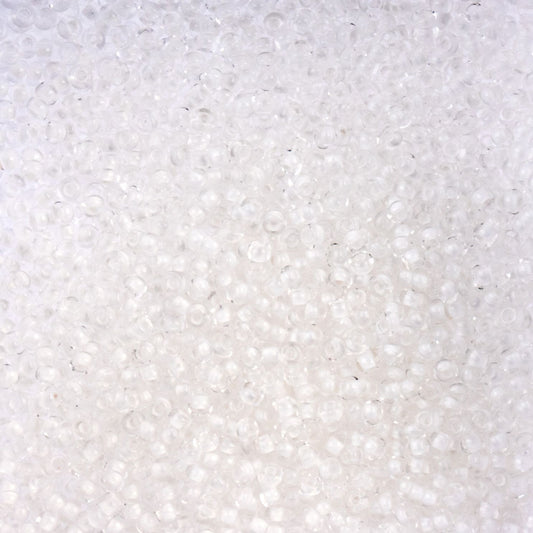 Czech Seed Beads - 10/0 - Color Lined White Terra Color (22g)