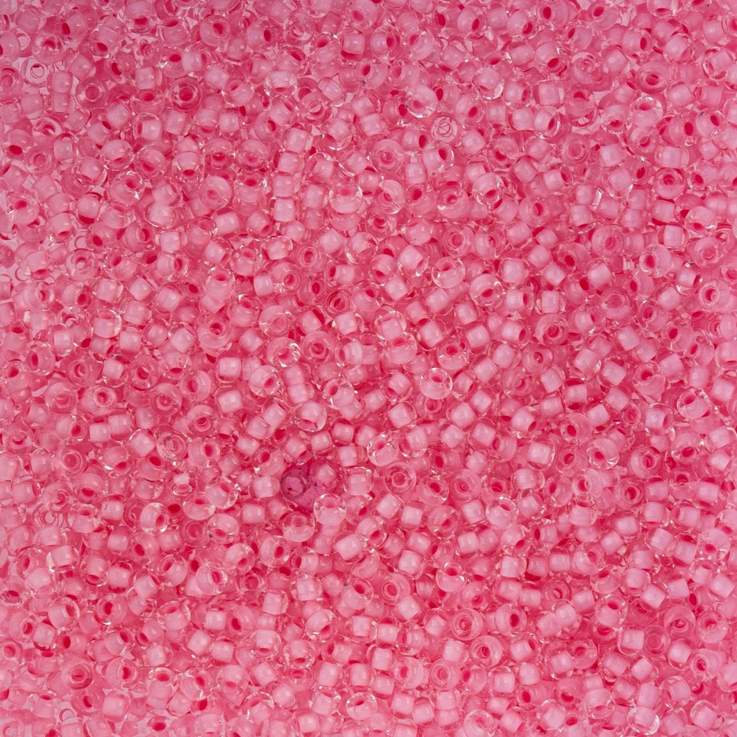 Czech Seed Beads - 10/0 - Color Lined Pink Terra Color (22g)