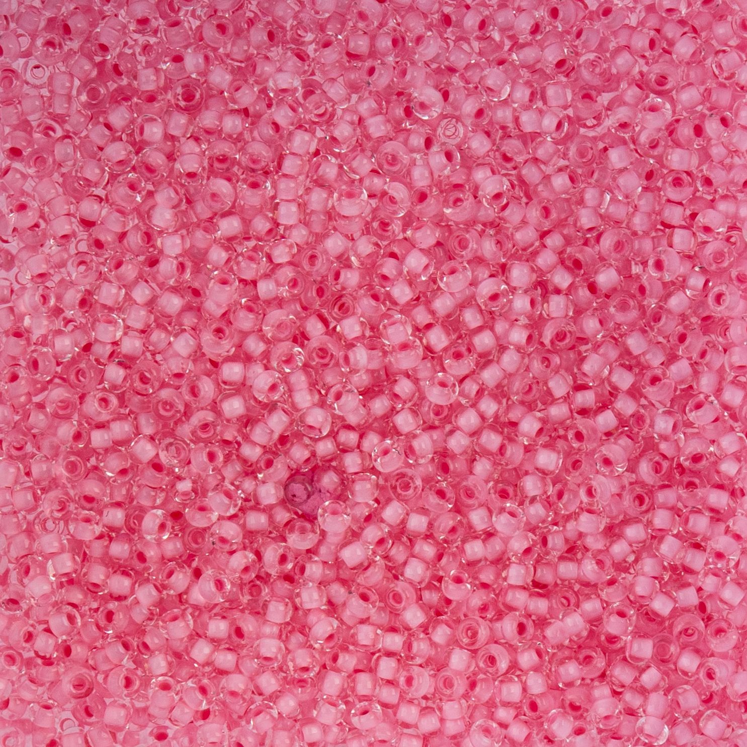 Czech Seed Beads - 10/0 - Color Lined Pink Terra Color (22g)