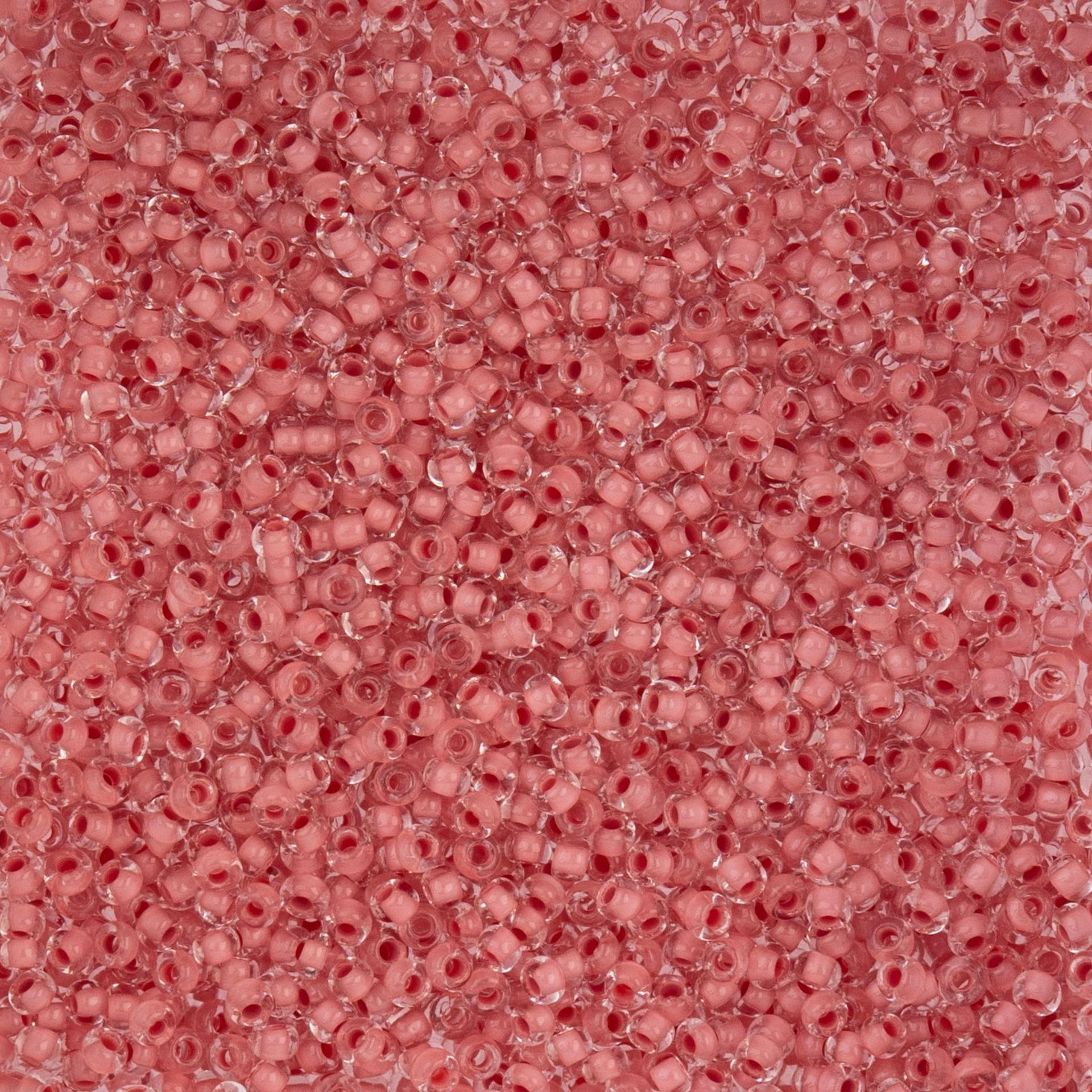 Czech Seed Beads - 10/0 - Color Lined Terracotta Terra Color (22g)