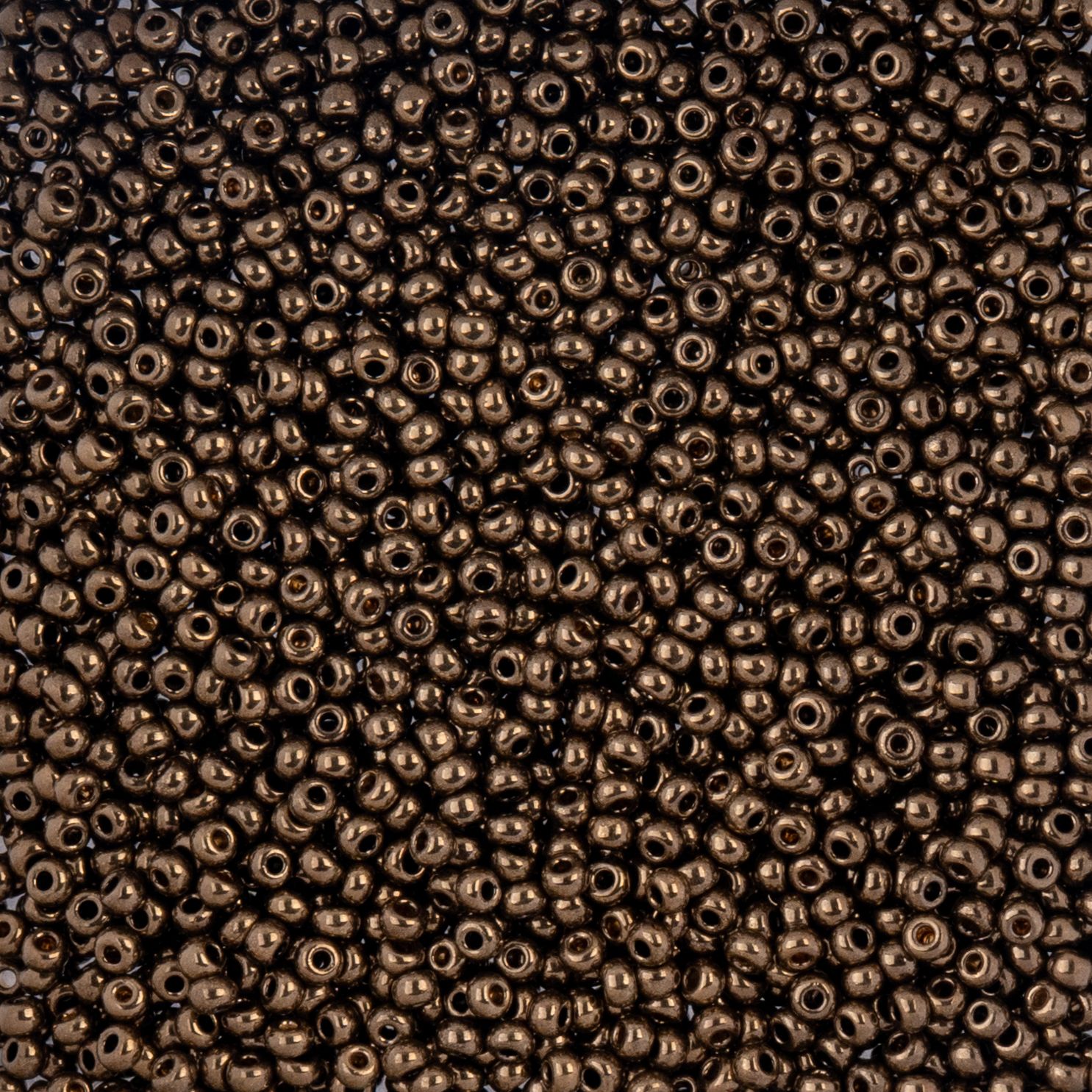 Czech Seed Beads - 10/0 - Metallic Bronze (22g)