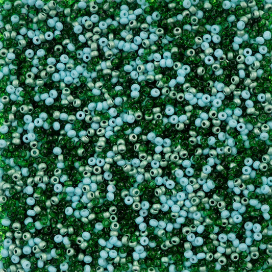 Czech Seed Beads - 10/0 - Botanical Garden Mix (22g)
