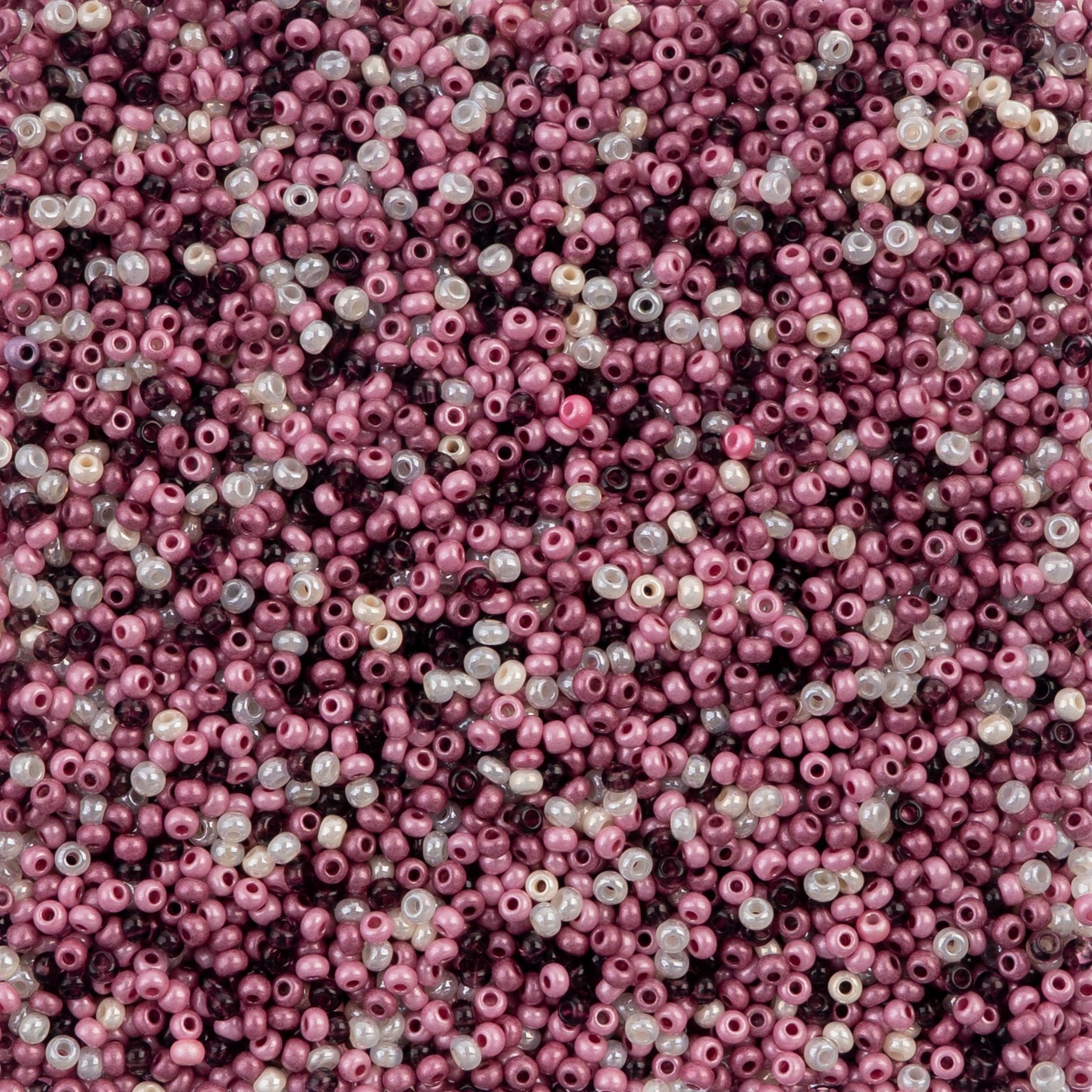 Czech Seed Beads - 10/0 - Vintage Rose Mix (22g)