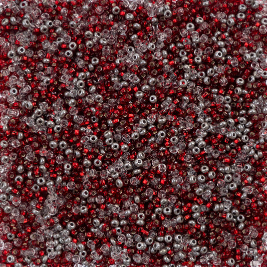 Czech Seed Beads - 10/0 - Candy Apple Mix (22g)