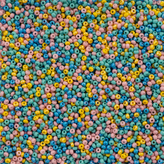 Czech Seed Beads - 10/0 - Retro Pop Mix (22g)