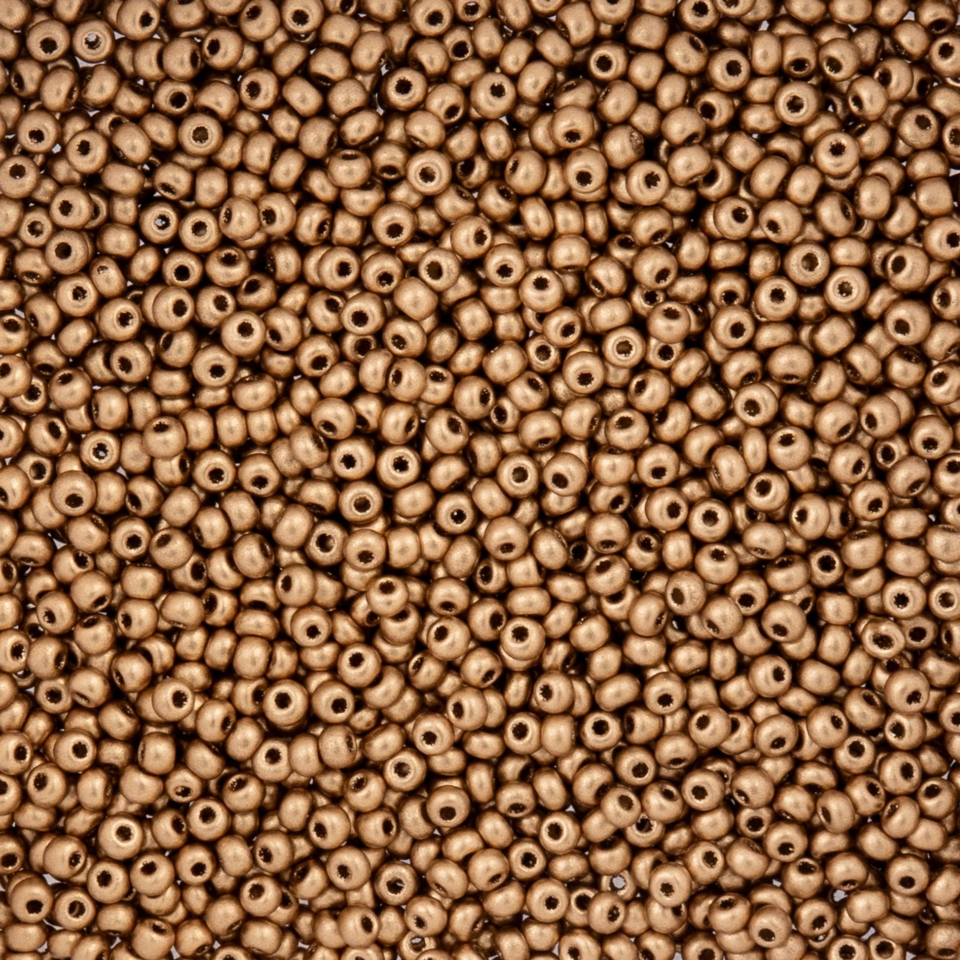 Czech Seed Beads - 10/0 - Gold (22g)