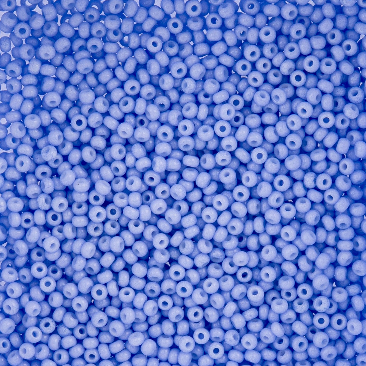 Czech Seed Beads - 10/0 - Dyed Chalk Light Violet Solgel (22g)