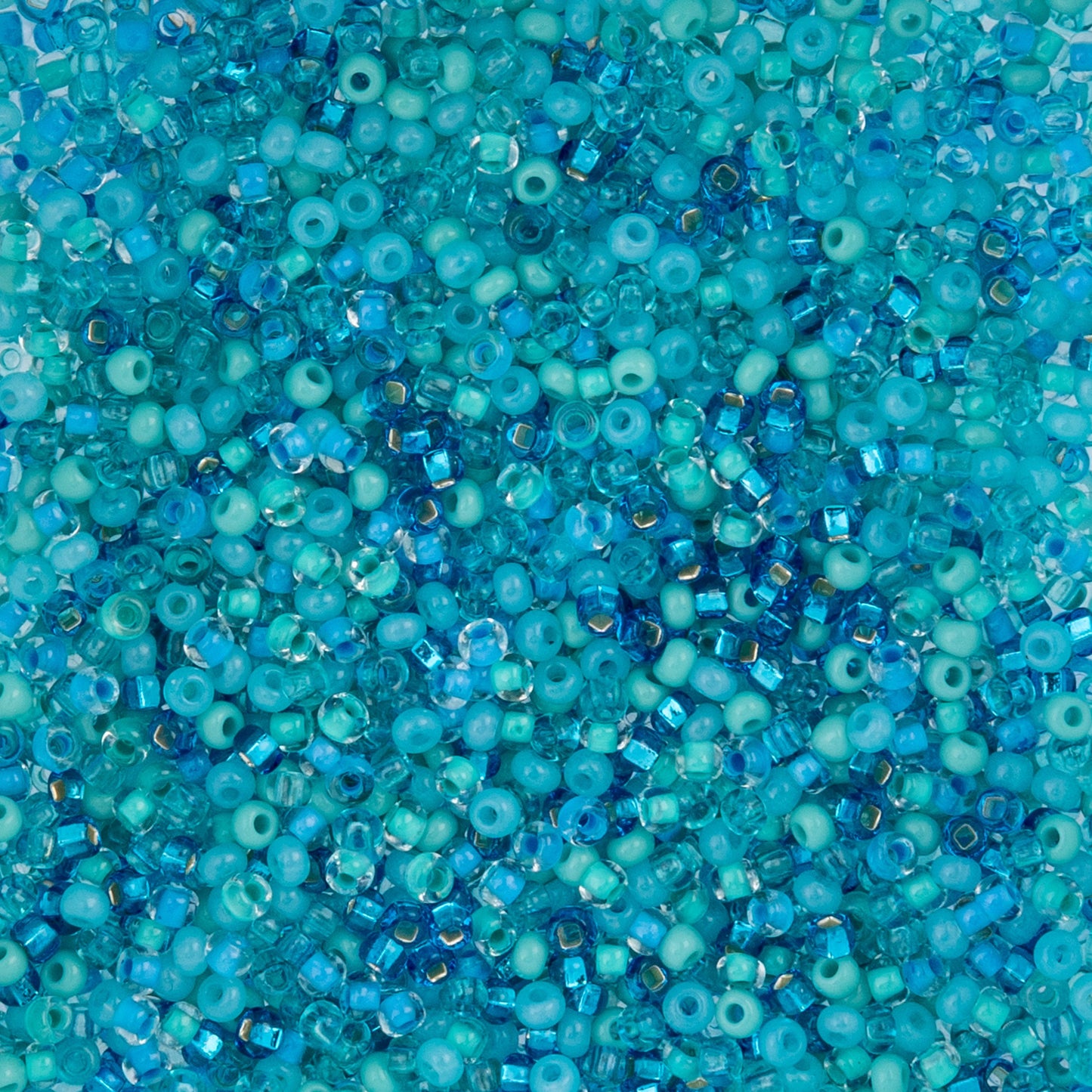 Czech Seed Beads - 10/0 - Miami Surf (22g)