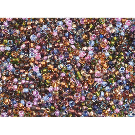 Czech - 10/0 - Seed Beads - Color Lined Earthtone Mix (500g)