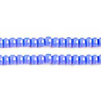Czech - 10/0 Seed Beads - Opaque Light Royal Blue (500g Strung)