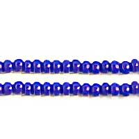 Czech - 10/0 Seed Beads - Opaque Dark Royal Blue (500g)