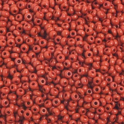 Czech - 10/0 Seed Beads - Opaque Light Brown (500g)