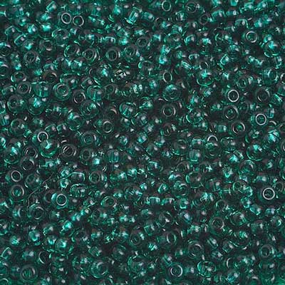 Czech - 10/0 Seed Beads - Transparent Teal (500g)
