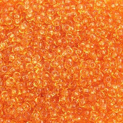Czech - 10/0 Seed Beads - Transparent Topaz (500g)