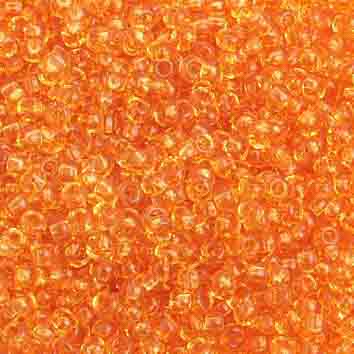 Czech - 10/0 Seed Beads - Transparent Topaz (500g)