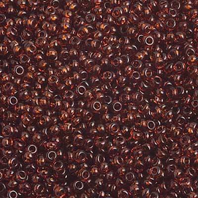 Czech - 10/0 Seed Beads - Transparent Brown (500g)