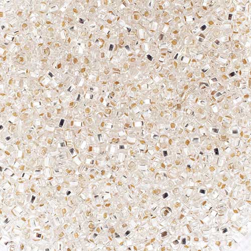 Czech - 10/0 Seed Beads - Silver Lined Crystal (500g)