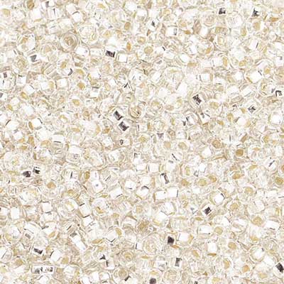 Czech Seed Beads - 10/0 - Silver lined Crystal (hank)