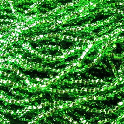 Czech - 10/0 Seed Beads - Silver lined Chartreuse (500g)