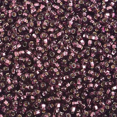 Czech - 10/0 Seed Beads - Silver lined Purple (500g)