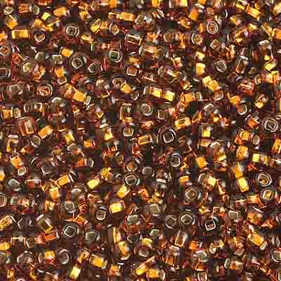 Czech - 10/0 Seed Beads - Silver Lined Brown (500g)