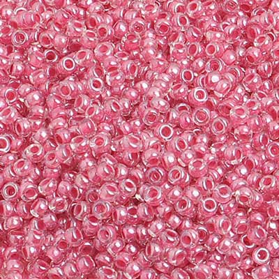 Czech - 10/0 Seed Beads - Color Lined Red (500g)