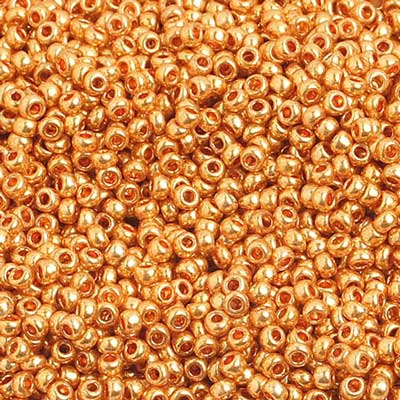 Czech - 10/0 Seed Beads - Metallic Gold (500g)