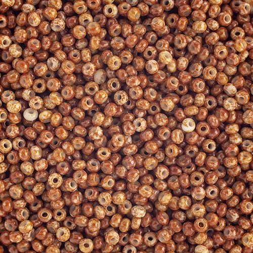 Czech - 10/0 Seed Beads - Travertine (500g)