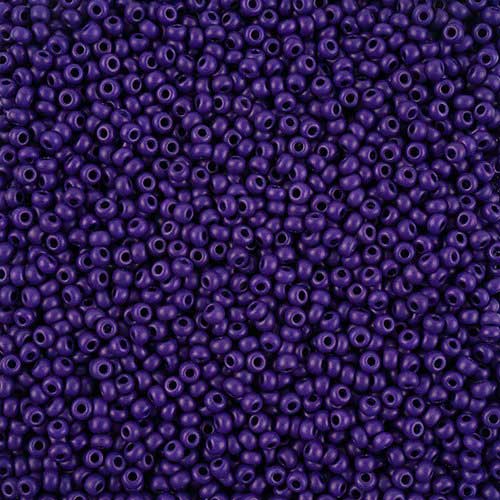 Czech Seed Beads - 10/0 - Terra Intensive Purple Matte (500g Strung)