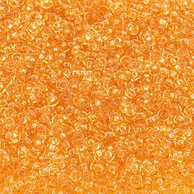 Czech - 10/0 Seed Beads - Transparent Light Topaz (500g)