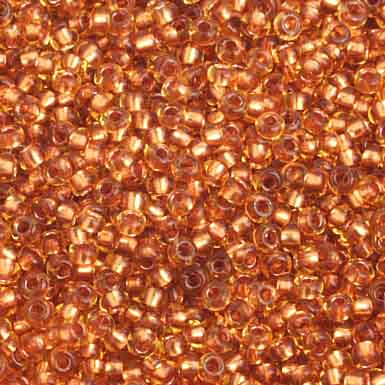 Czech - 10/0 Seed Beads - Copper-lined Topaz (500g)