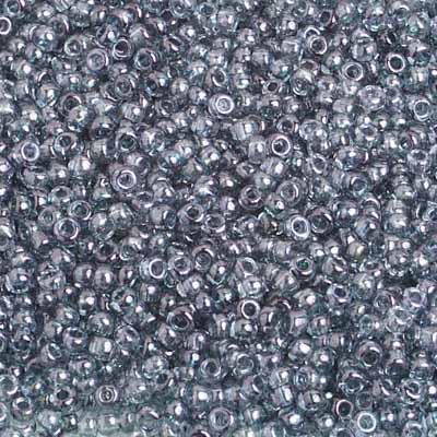 Czech - 10/0 Seed Beads - Transparent Light Green Luster (500g)