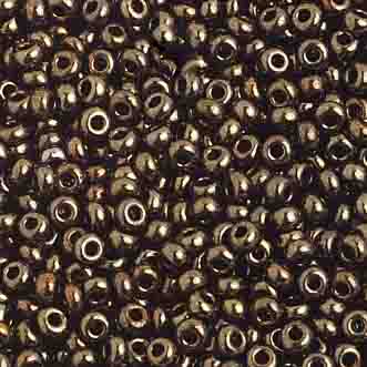Czech - 10/0 Seed Beads - Green Luster (500g)