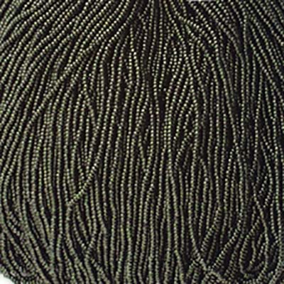 Czech - 10/0 Seed Beads - Green Luster (500g Strung)