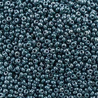 Czech - 10/0 Seed Beads - Dark Green Luster (500g)