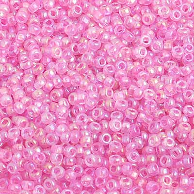 Czech - 10/0 Seed Beads - Transparent Lilac Rainbow AB (500g)