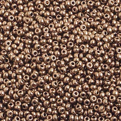 Czech - 10/0 Seed Beads - Metallic Bronze (100g)