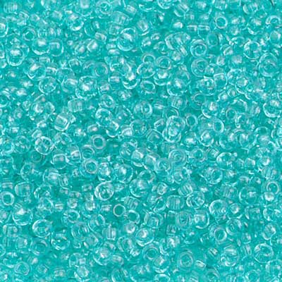 Czech - 10/0 Seed Beads - Crystal Teal Green Solgel (500g)
