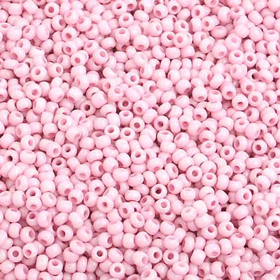 Czech - 10/0 Seed Beads - Chalk Pink Solgel (500g)