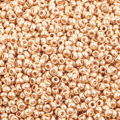 Czech Seed Beads - 10/0 - Gold Metallic [Solgel] (hank)