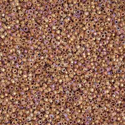 Czech - 10/0 Seed Beads - Dyed Light Pink AB Solgel (500g)