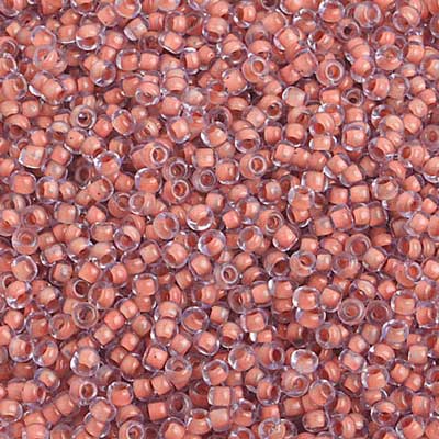 Czech - 10/0 Seed Beads - Color Lined Blue/Light Brown Terra Color (500g)